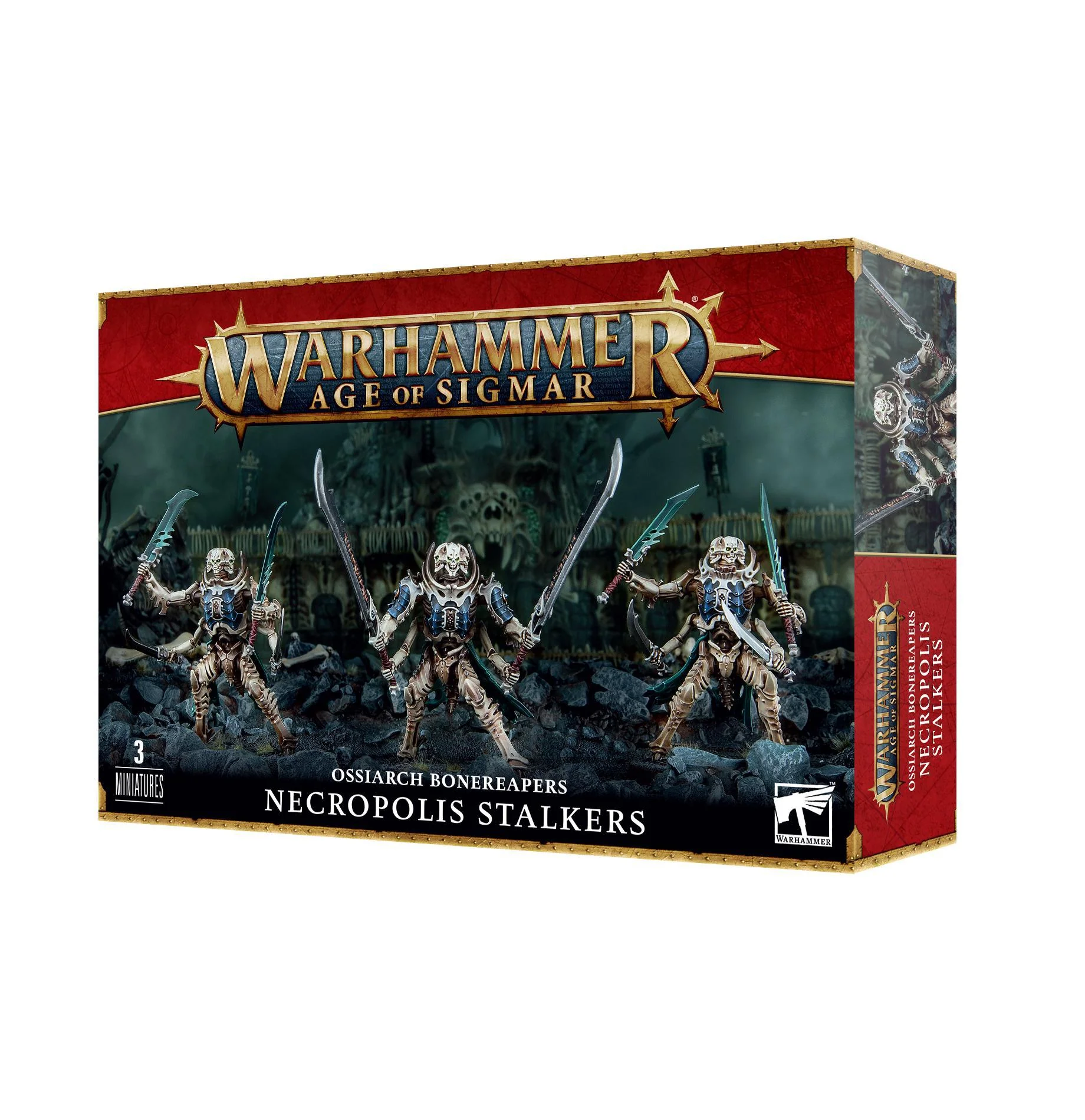 Games Workshop: Warhammer Age of Sigmar - Ossiarch Bonereapers - Necropolis Stalkers (94-23)