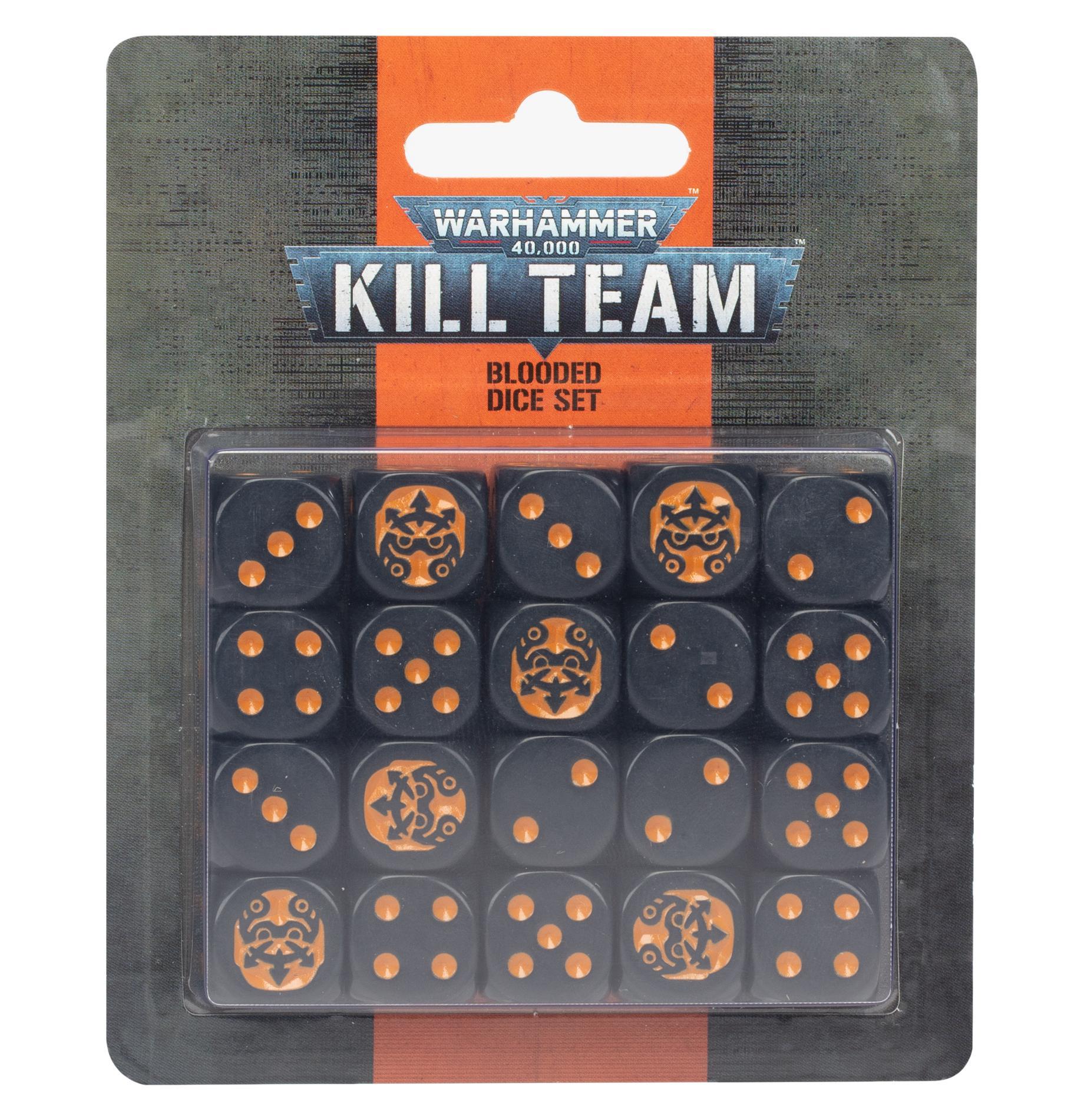 Games Workshop: Warhammer Kill Team - Blooded Traitors Dice Set