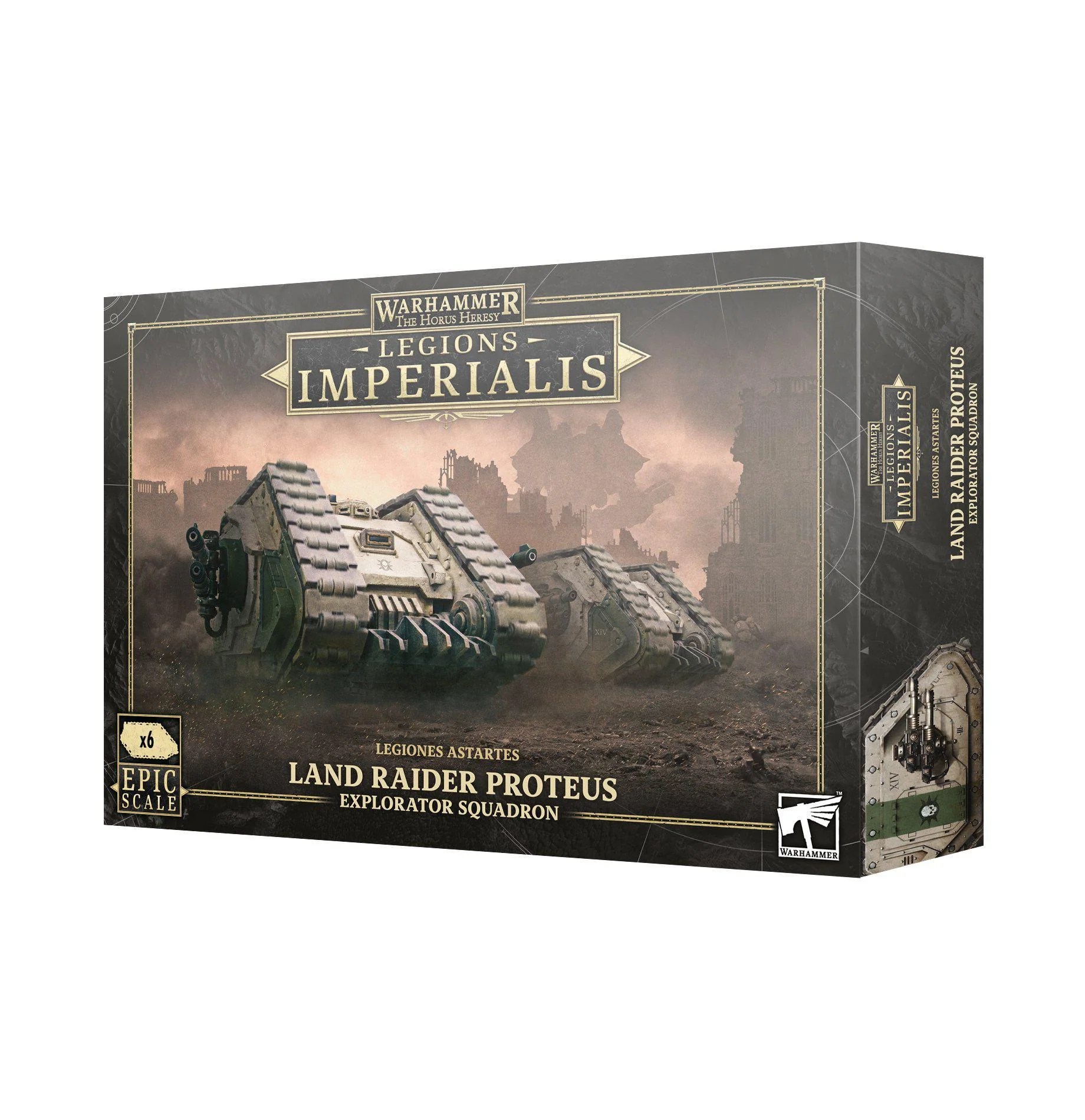 Games Workshop: Warhammer Legions Imperialis - Land Raider Proteus Explorator Squadron (03-59)