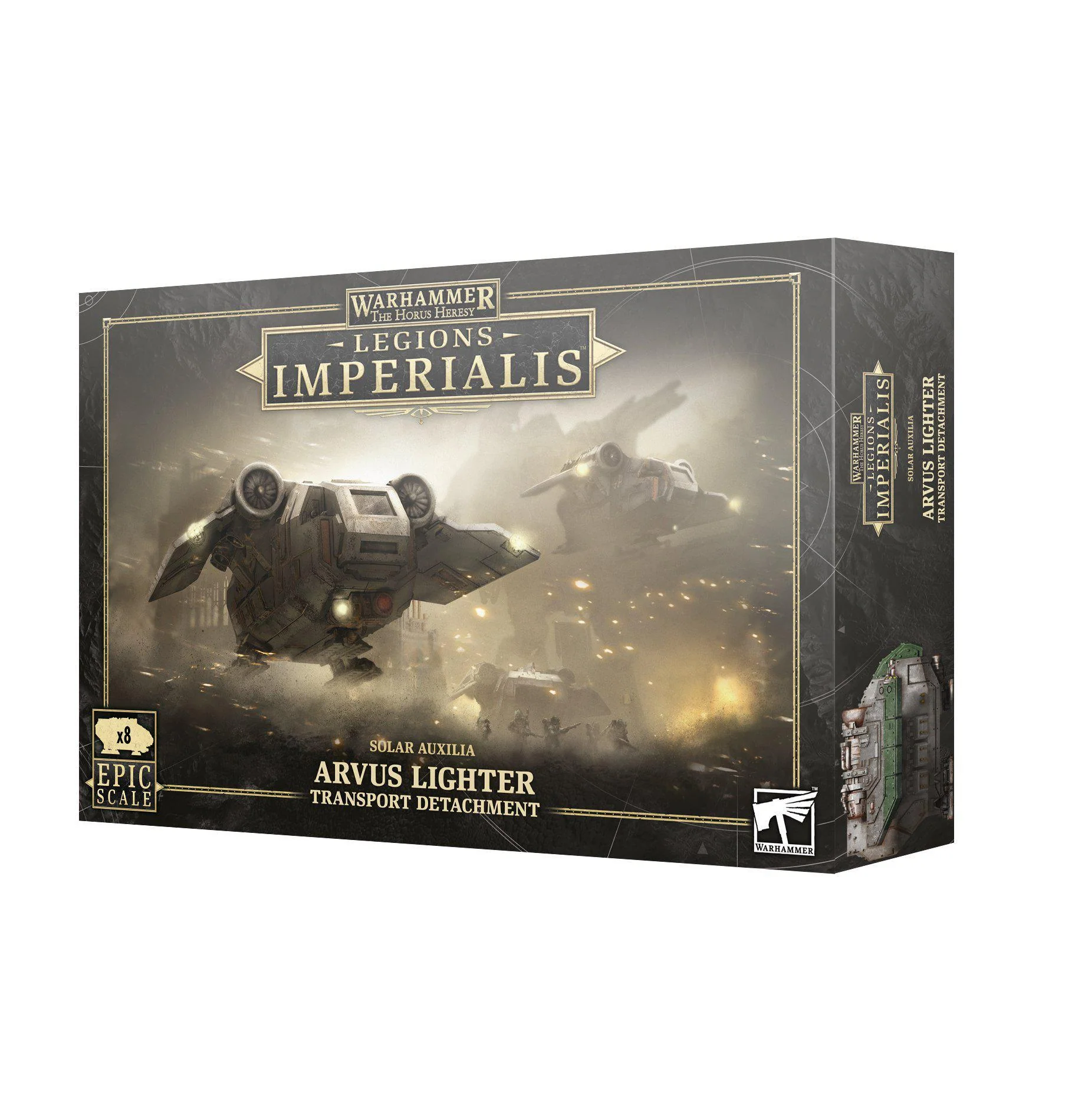 Games Workshop: Warhammer Legions Imperialis - Solar Auxilia Arvus Lighter (03-60)