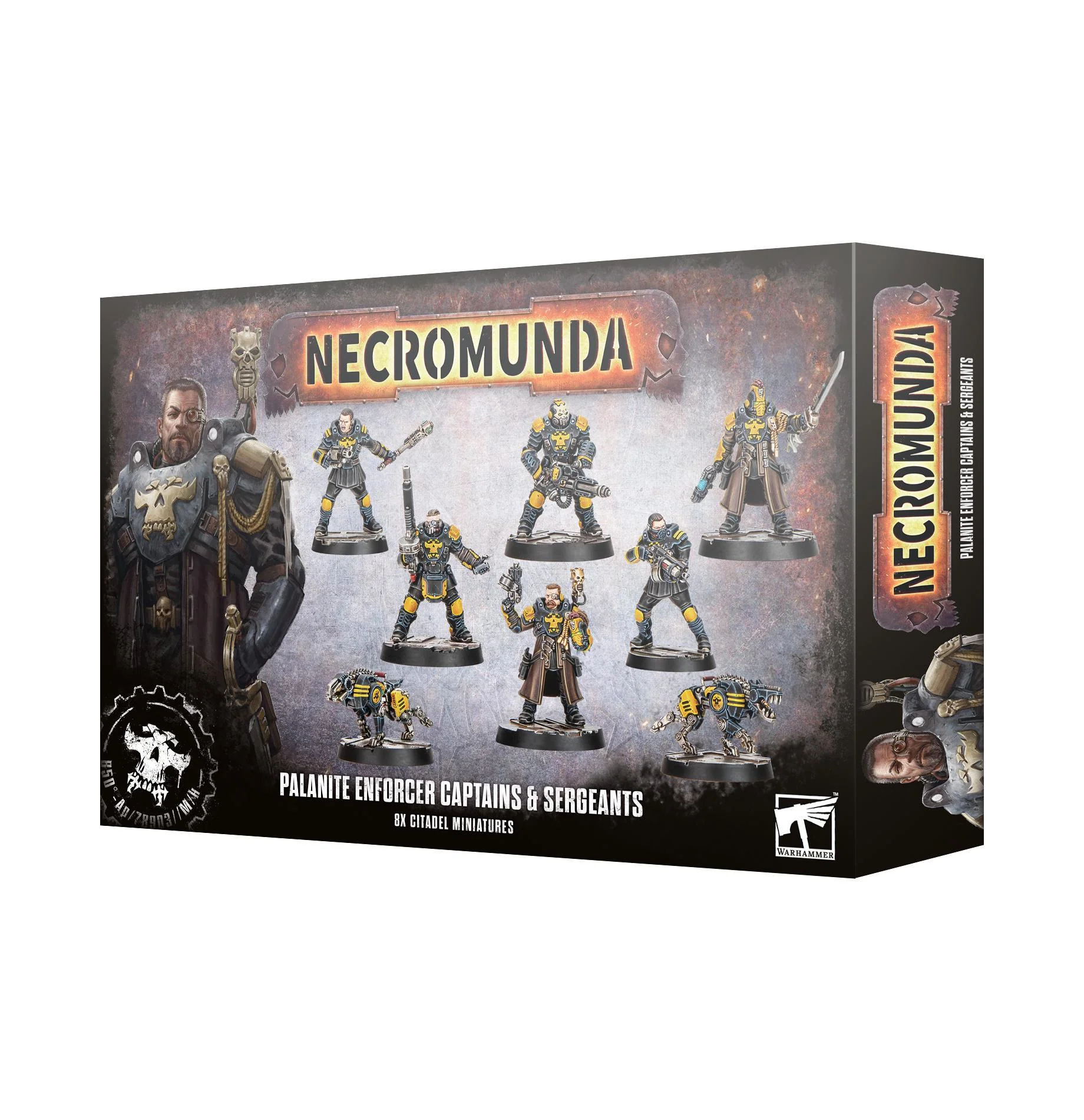 Games Workshop: Warhammer Necromunda - Palanite Enforcer Captains & Sergeants (301-59)