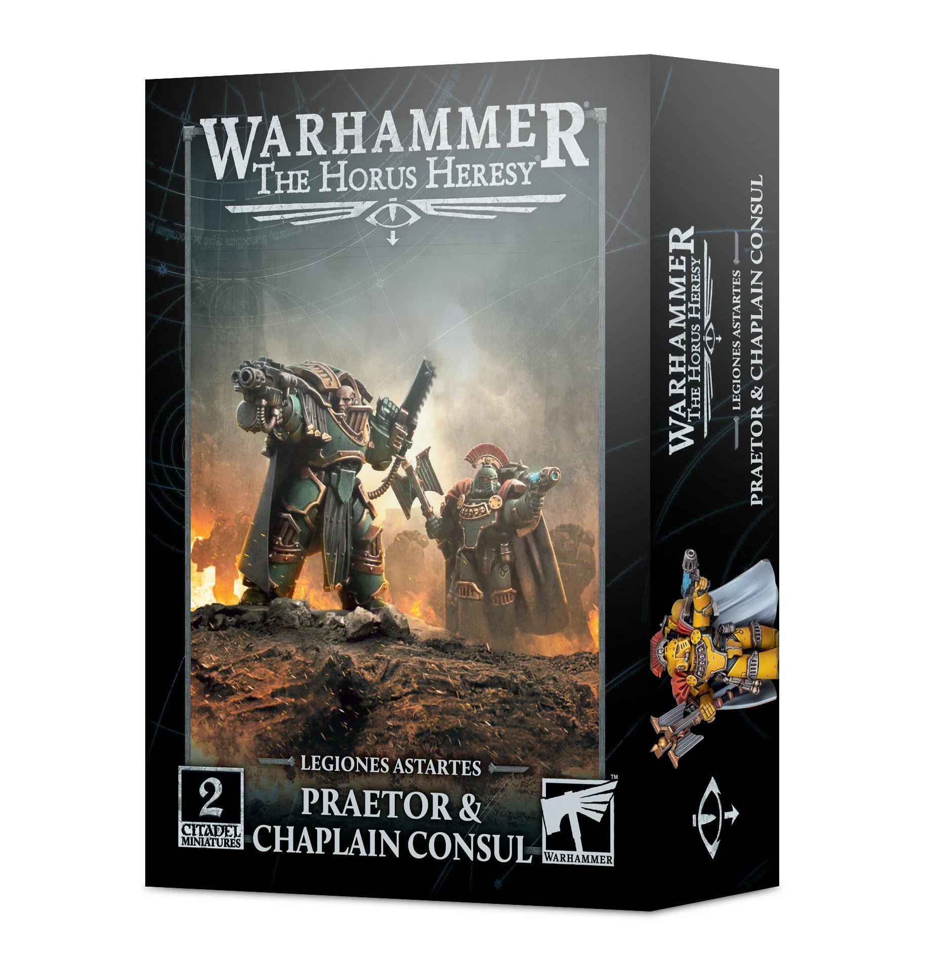 Games Workshop: Warhammer - The Horus Heresy - Legiones Asartes - Praetor & Chaplain Consul (31-08)