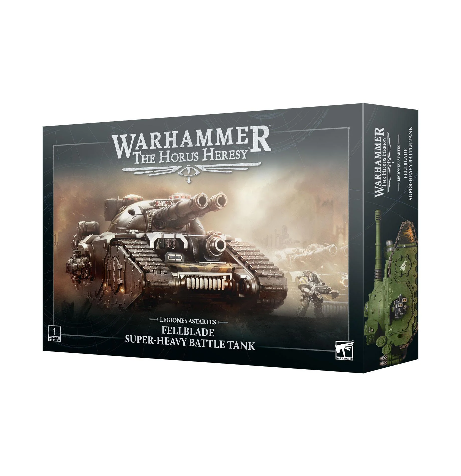 Games Workshop: Warhammer - The Horus Heresy - Legiones Astartes - Fellblade Superheavy Battle Tanks (31-142)