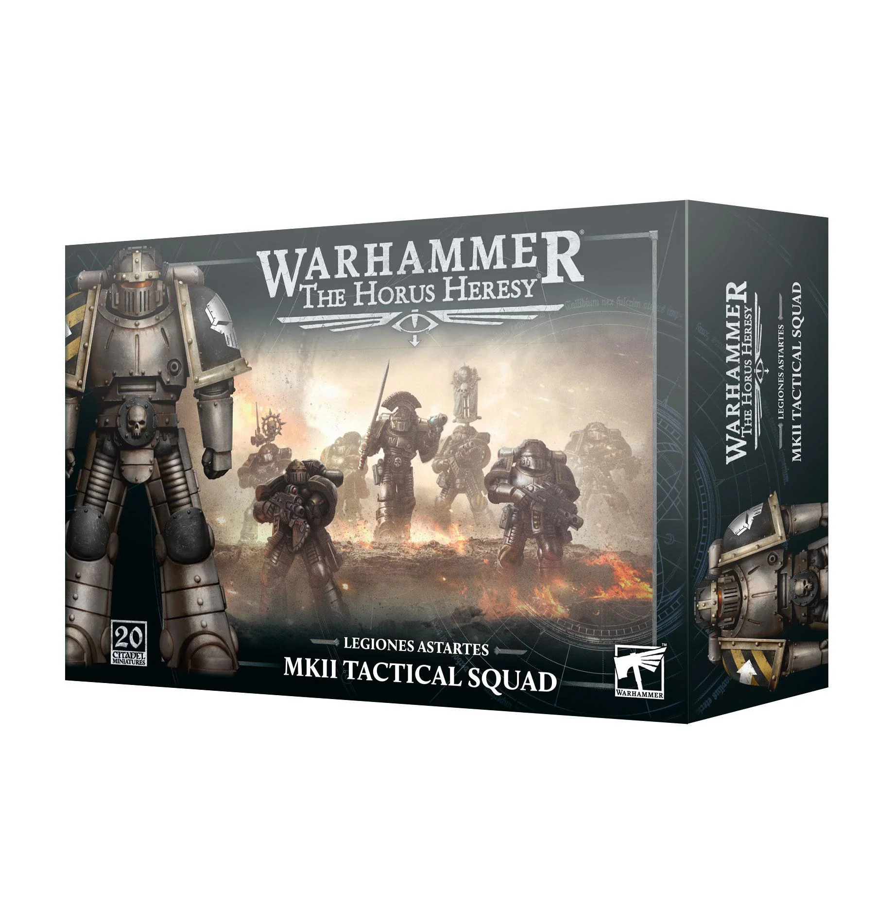 Games Workshop:  Warhammer - The Horus Heresy - Legiones Astartes - MKII Tactical Squad (31-123)