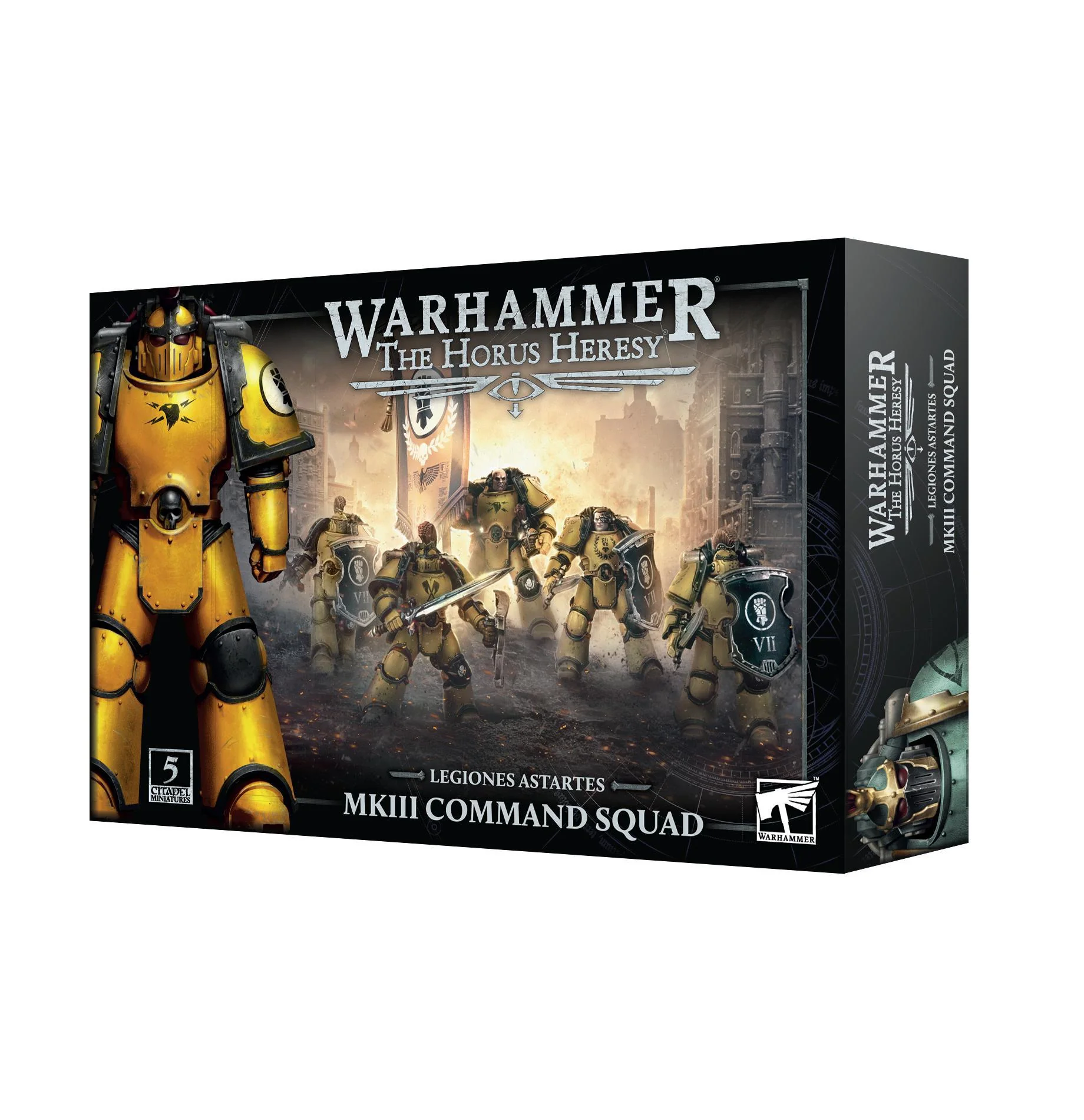 Games Workshop: Warhammer - The Horus Heresy - Legiones Astartes - MKIII Command Squad (31-86)