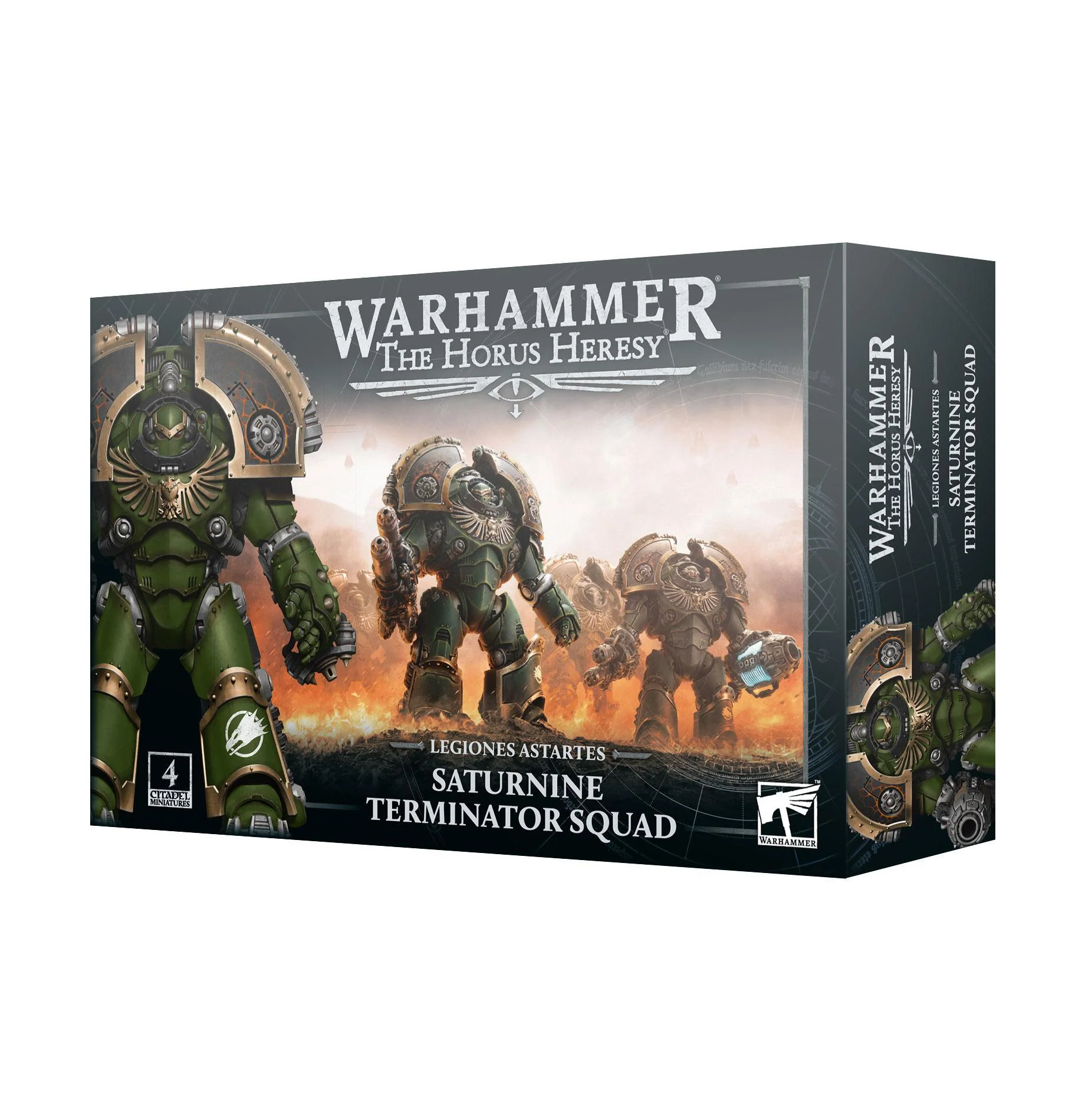 Games Workshop:  Warhammer - The Horus Heresy - Legiones Astartes - Saturnine Terminators (31-124)