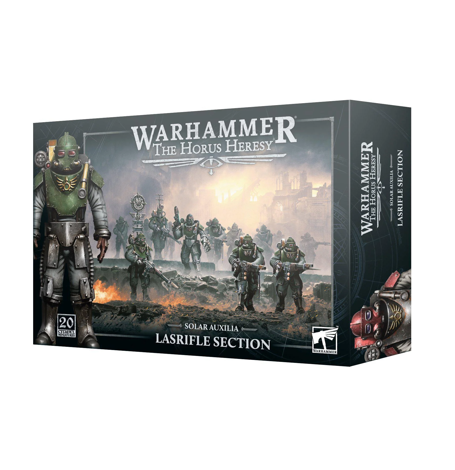 Games Workshop: Warhammer The Horus Heresy - Solar Auxilia Lasrifle Section (31-73)