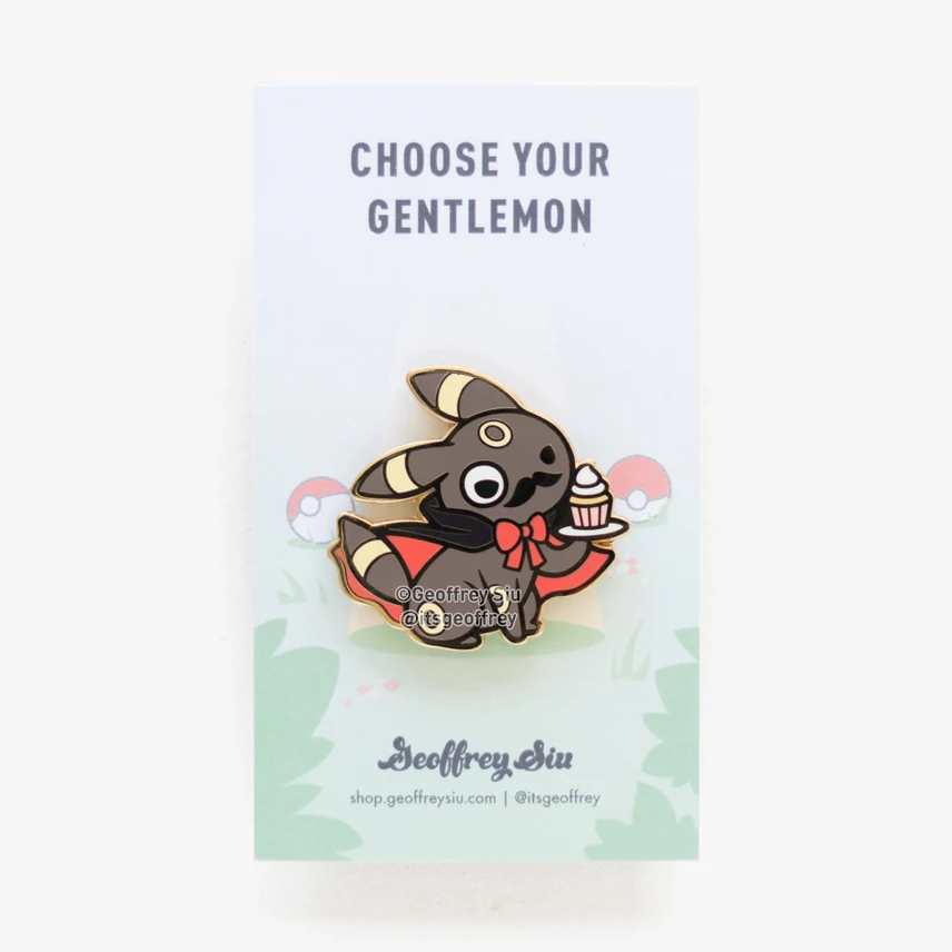 Geoffrey Siu Art: Lump Sumbreon - Enamel Pin - Image 3