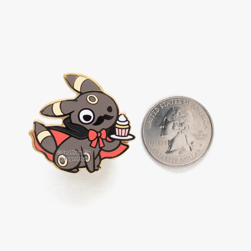 Geoffrey Siu Art: Lump Sumbreon - Enamel Pin - Image 4