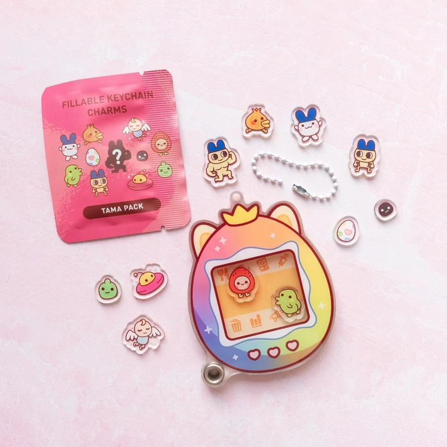 Geoffrey Siu Art: Tama Fillable Keychain Charms - Blind Pack - Image 2