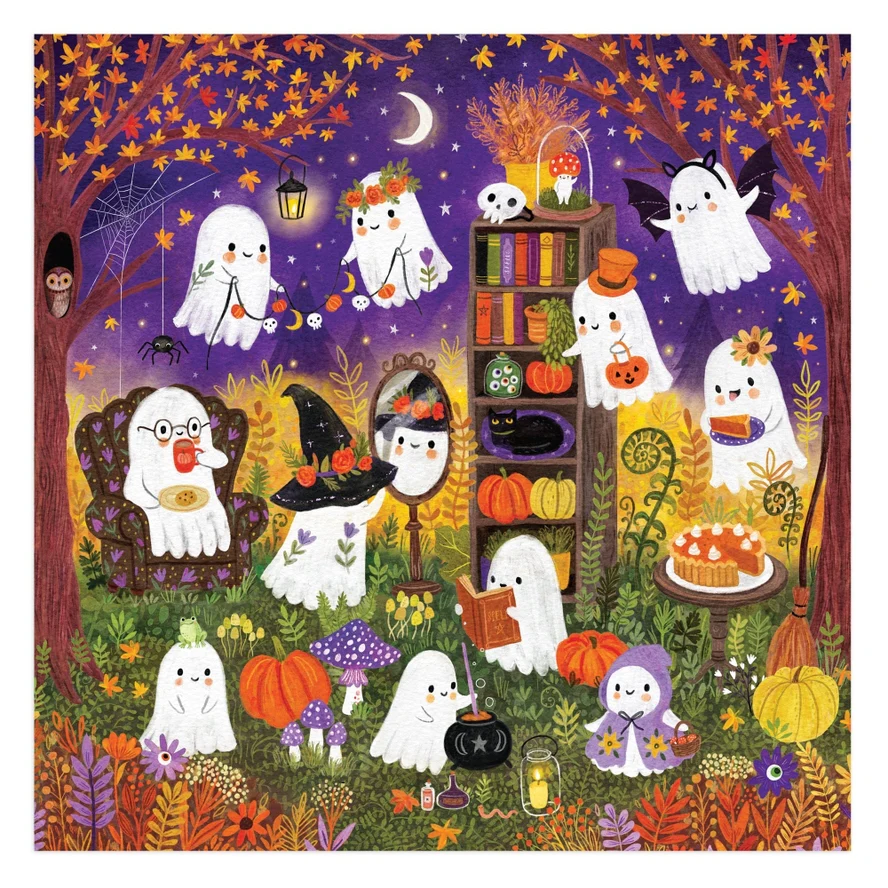 Ghostly Gathering - 500 Piece Puzzle - Image 4