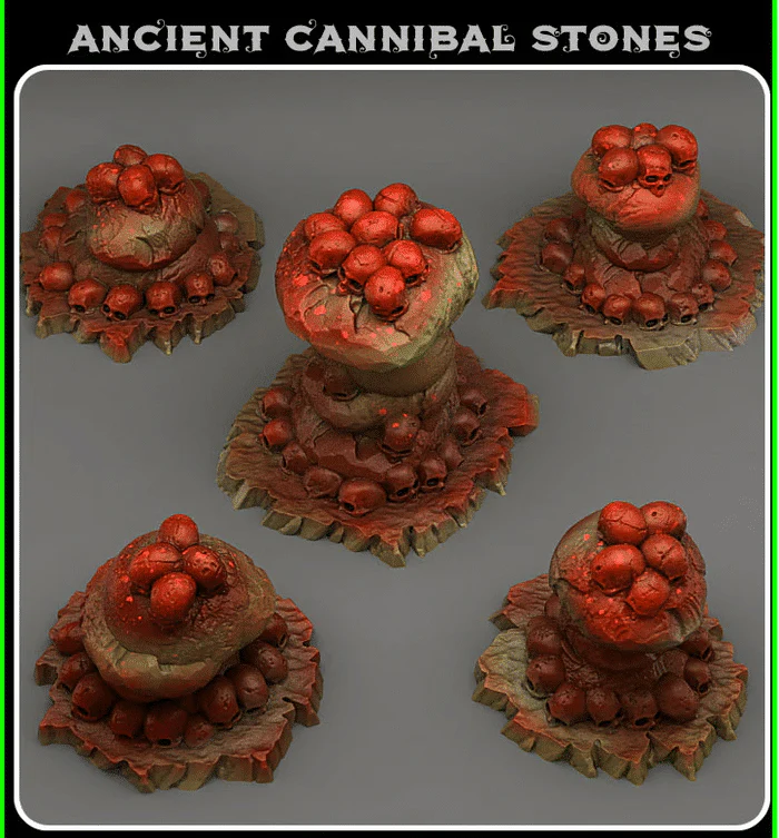 Goblin Alchemist - Ancient Cannibal Stones Scatter Pack
