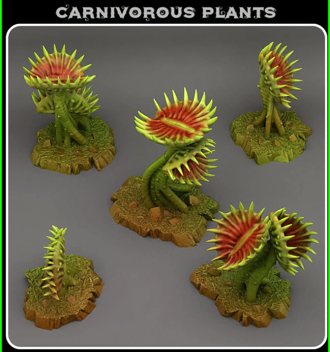 Goblin Alchemist - Carnivorous Plants Scatter Pack