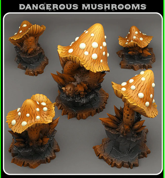 Goblin Alchemist - Dangerous Mushrooms Scatter Pack