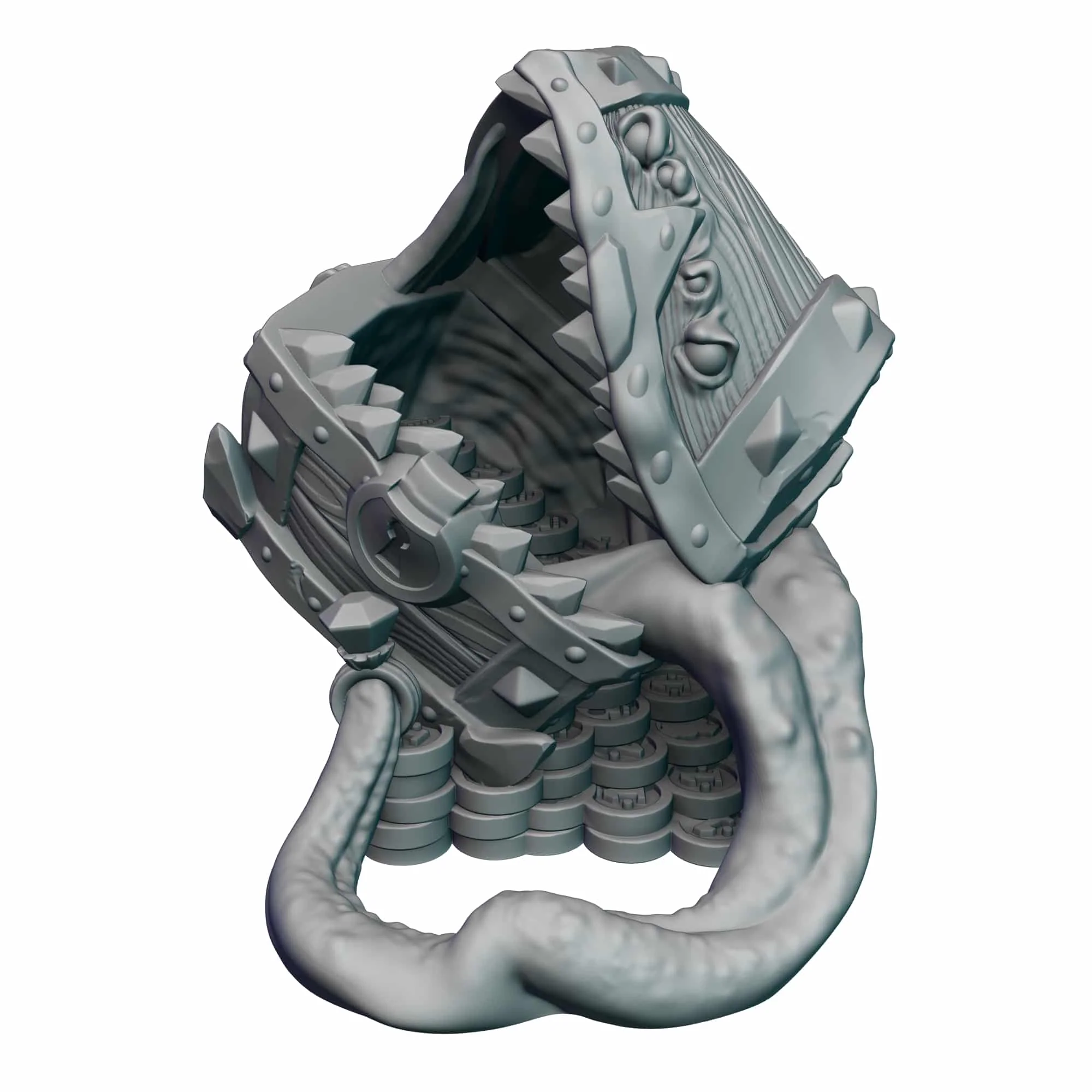 Goblin Alchemist - Small Mimic Dice Tower
