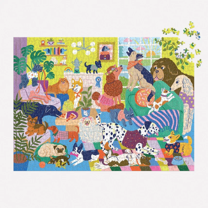 Good Dog Club - 1000 Piece Puzzle - Image 2