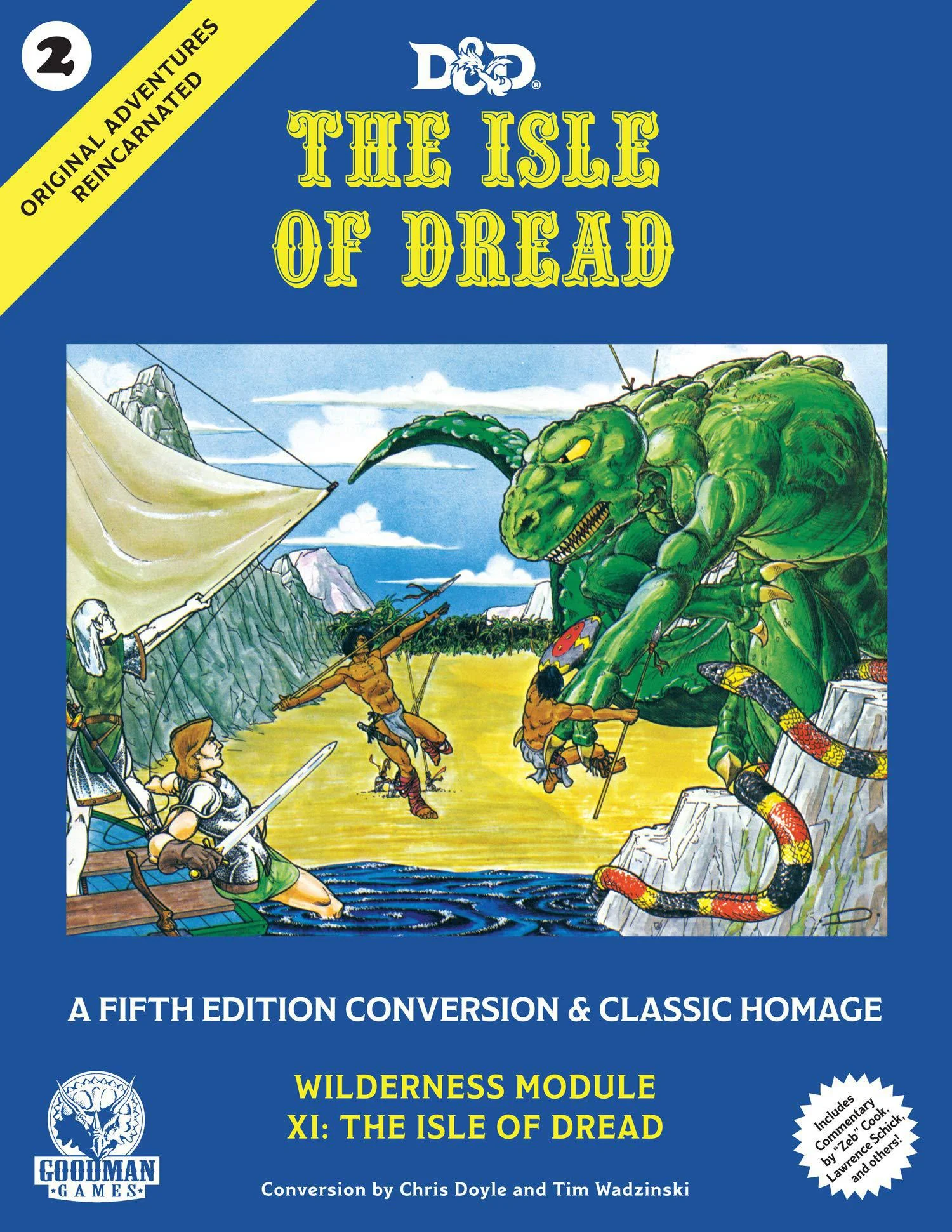 Goodman Games: Original Adventures Reincarnated #2 - The Isle of Dread