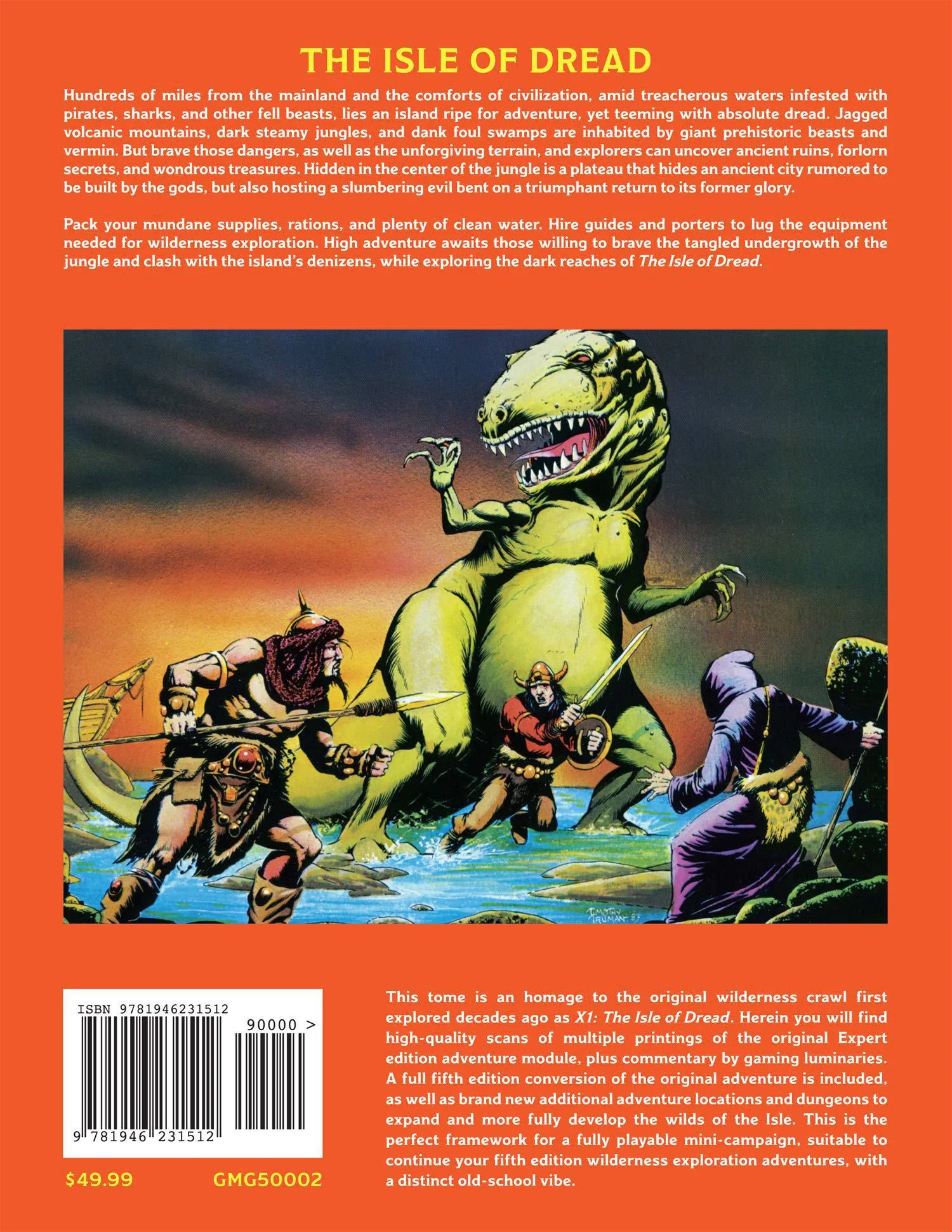 Goodman Games: Original Adventures Reincarnated #2 - The Isle of Dread - Image 2