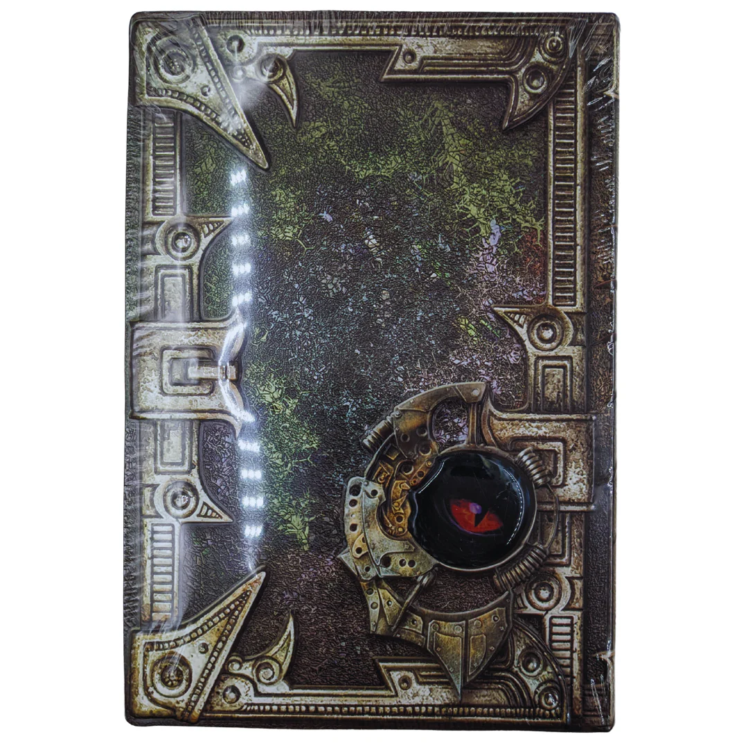 Grimbeard Leather: Adventure Journal - Refill - Large - Painted Silver Dragon - Image 2
