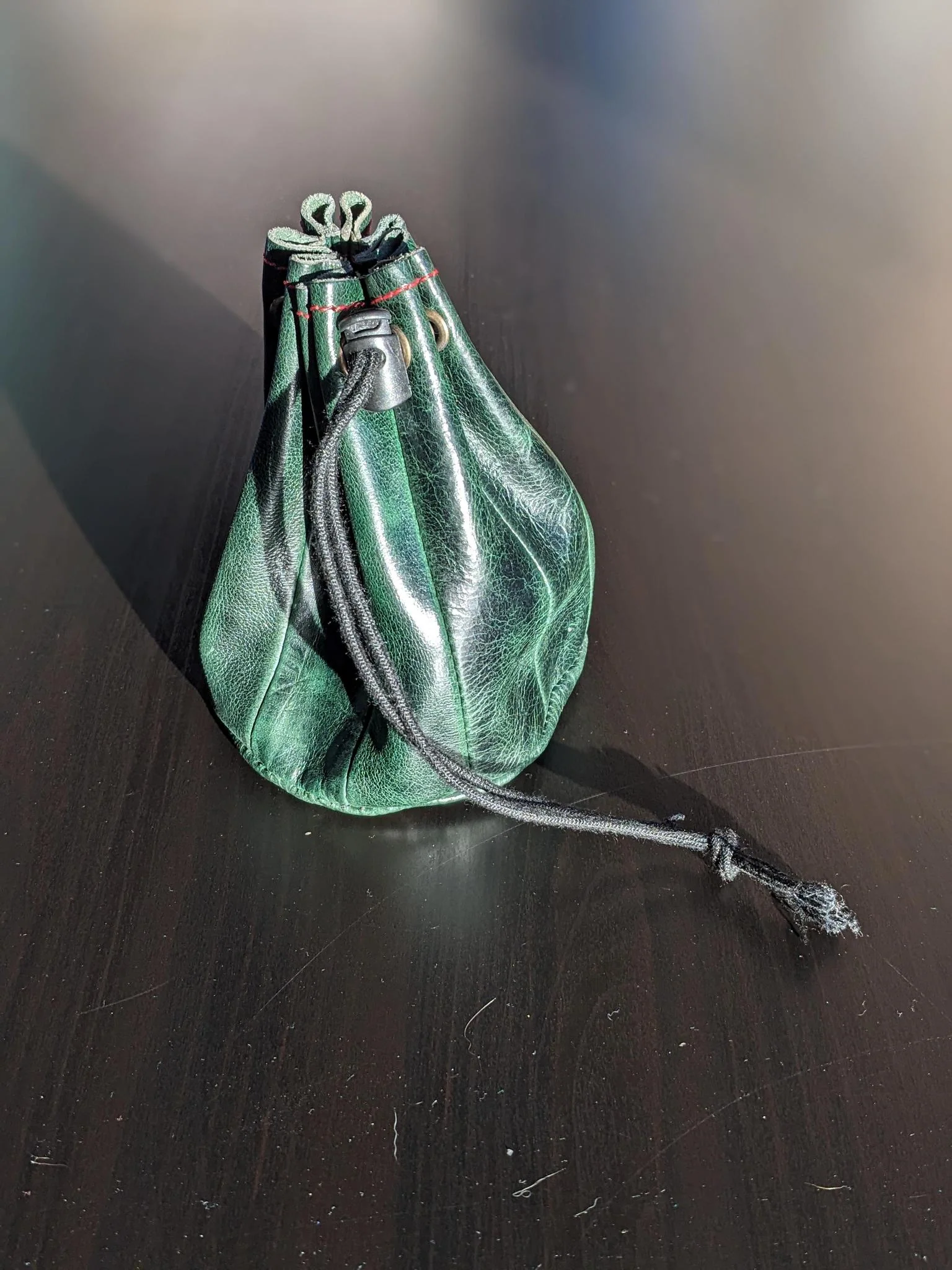 Grimbeard Leather: Dice Bag - Round - Image 2