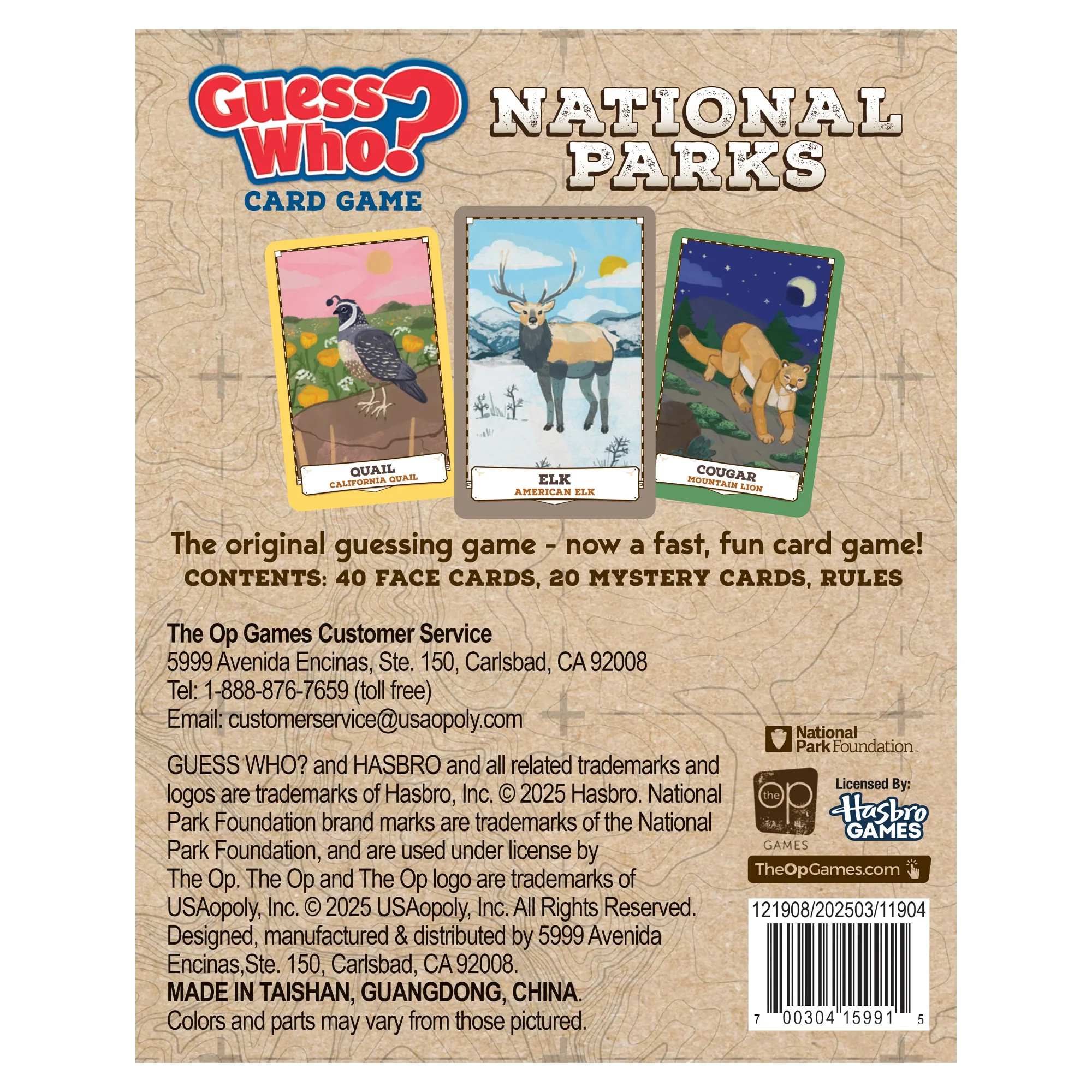 Guess Who Card Game: National Parks - Image 5