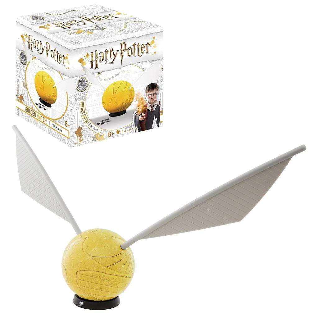 Harry Potter Golden Snitch - 3-Inch 64-Piece 3D Puzzle