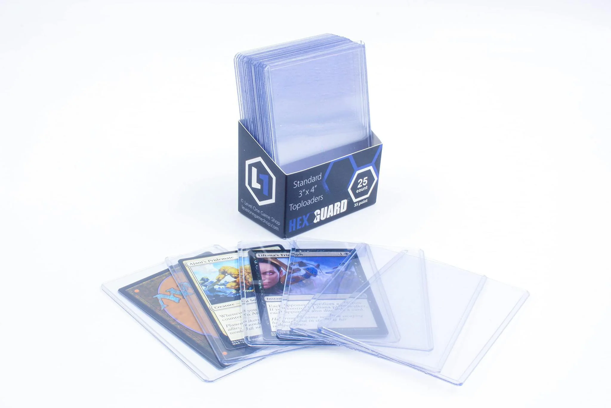 Hexguard - Standard Toploader and Soft Sleeves Bundle - 25ct Toploaders x4 + 100ct Soft Sleeves x1 - Image 3