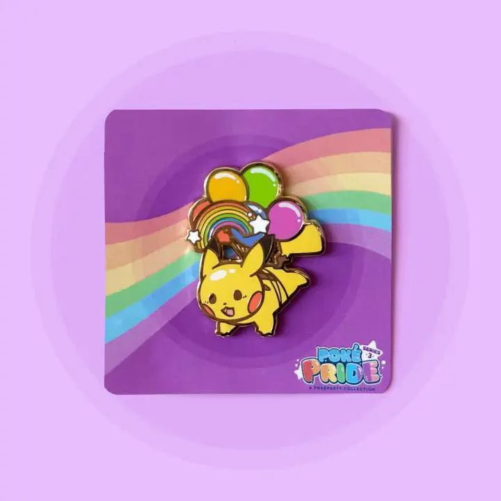 HeyyoJojo: Pikachu Pokepride Pin