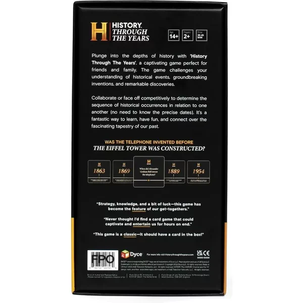 History Channel: Through the Years (The Game Where You Line Up History) - Image 3