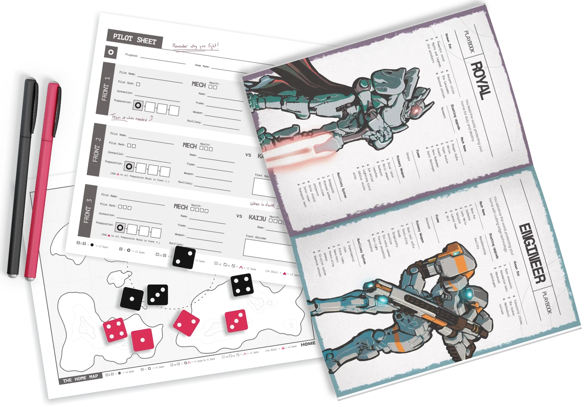 HOME: Mech x Kaiju Mapmaking RPG - Image 2
