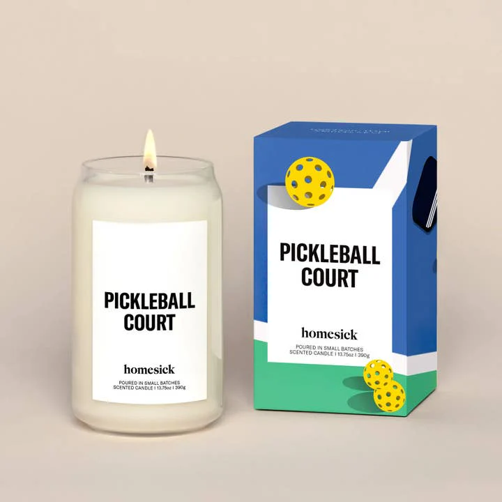 Homesick Candles: Pickleball Court - 13.75 oz Candle