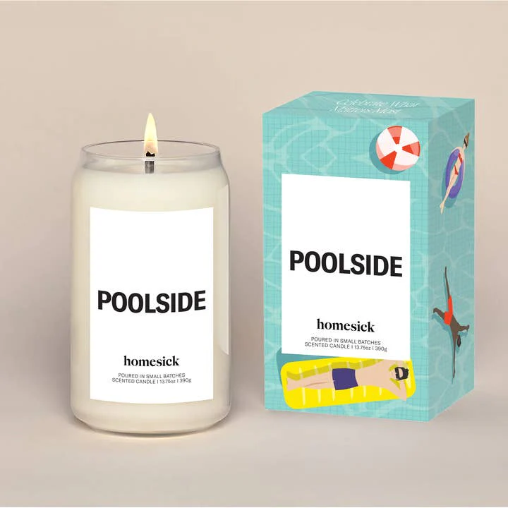 Homesick Candles: Poolside 13.75 oz Candle