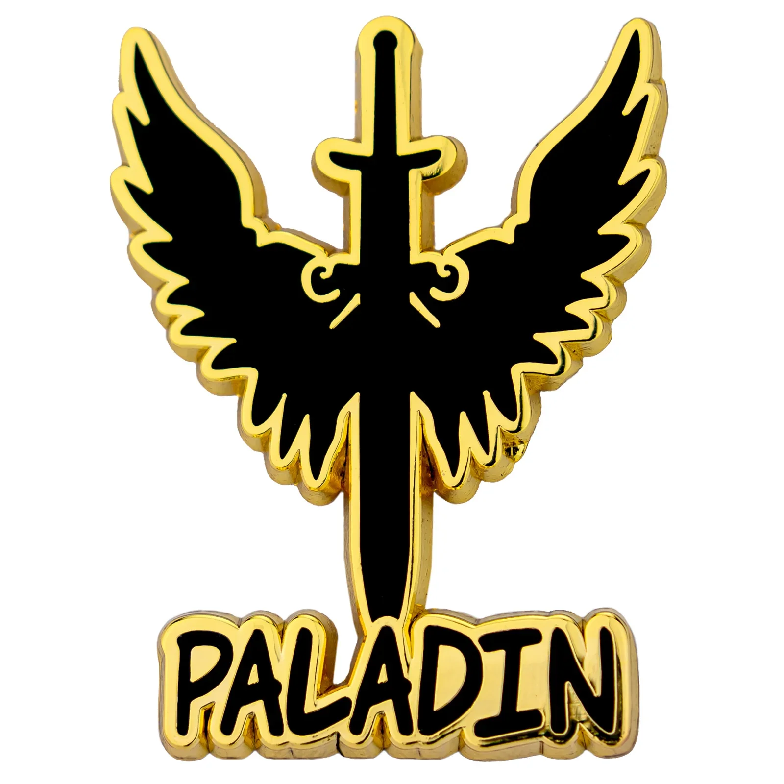 HYMGHO Dice: Quest's Reward Fine Art Class Pins - Paladin