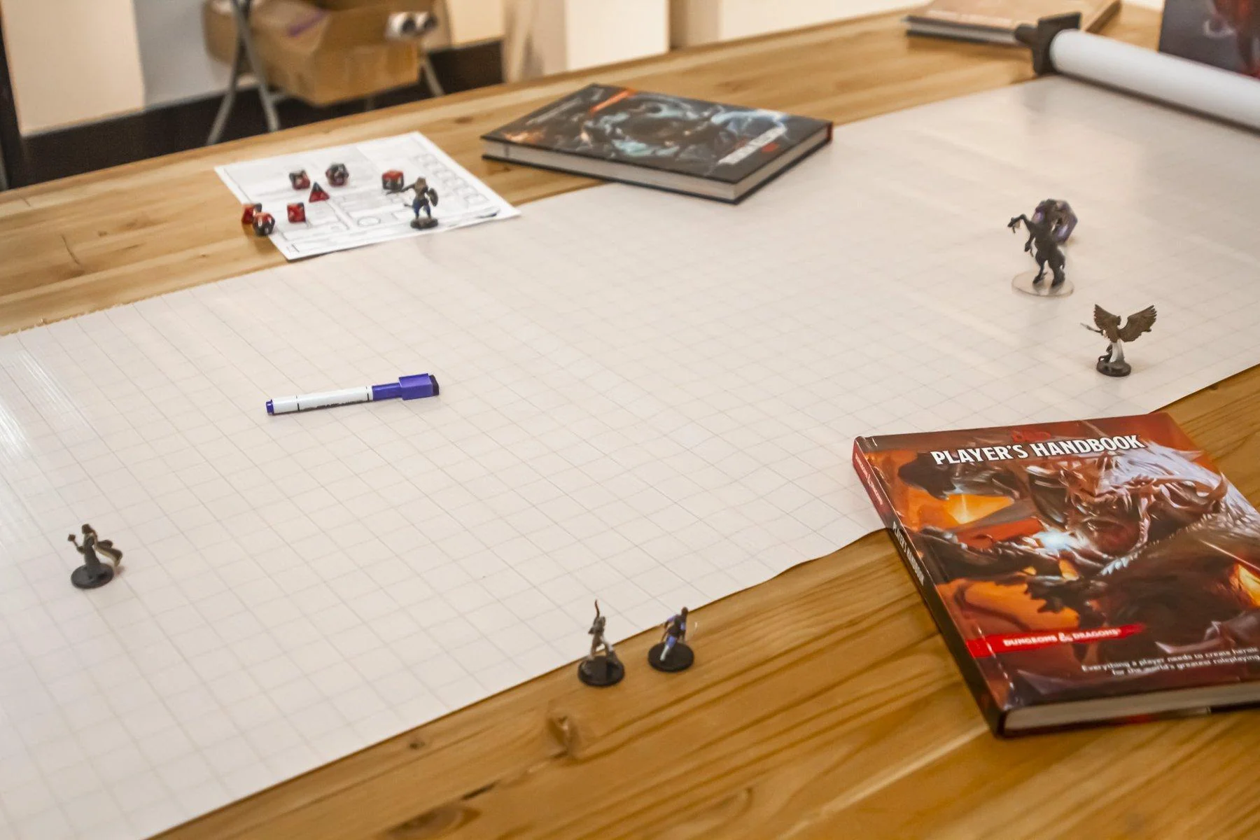 Infinidungeon Scroll - Blank Grid