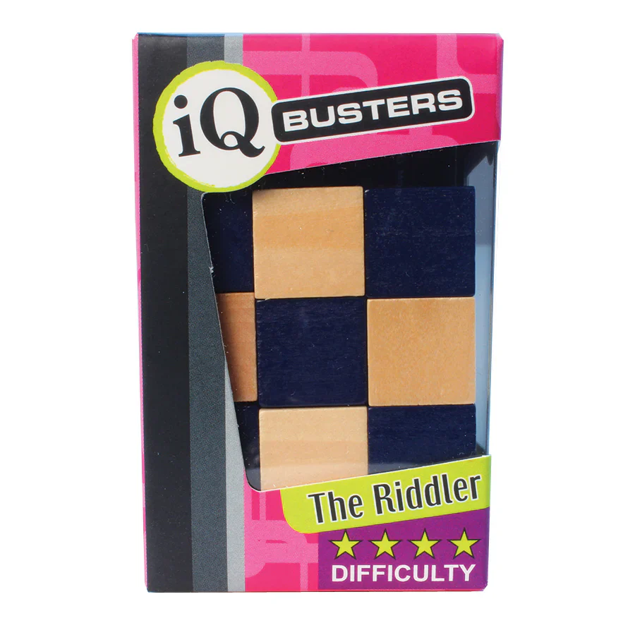 Iq Busters: Wooden Puzzle - The Riddler
