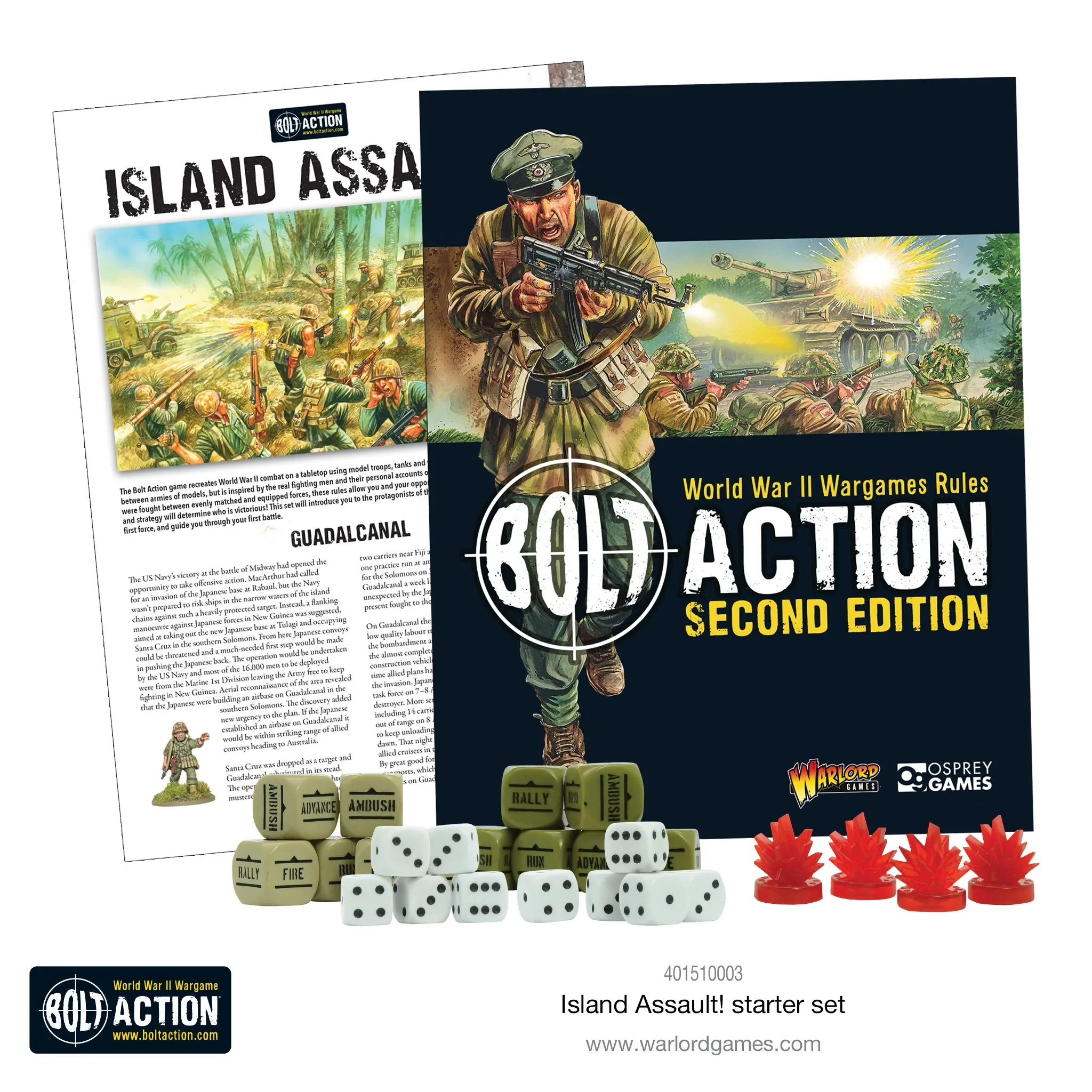 Island Assault! Bolt Action Starter Set - Image 2