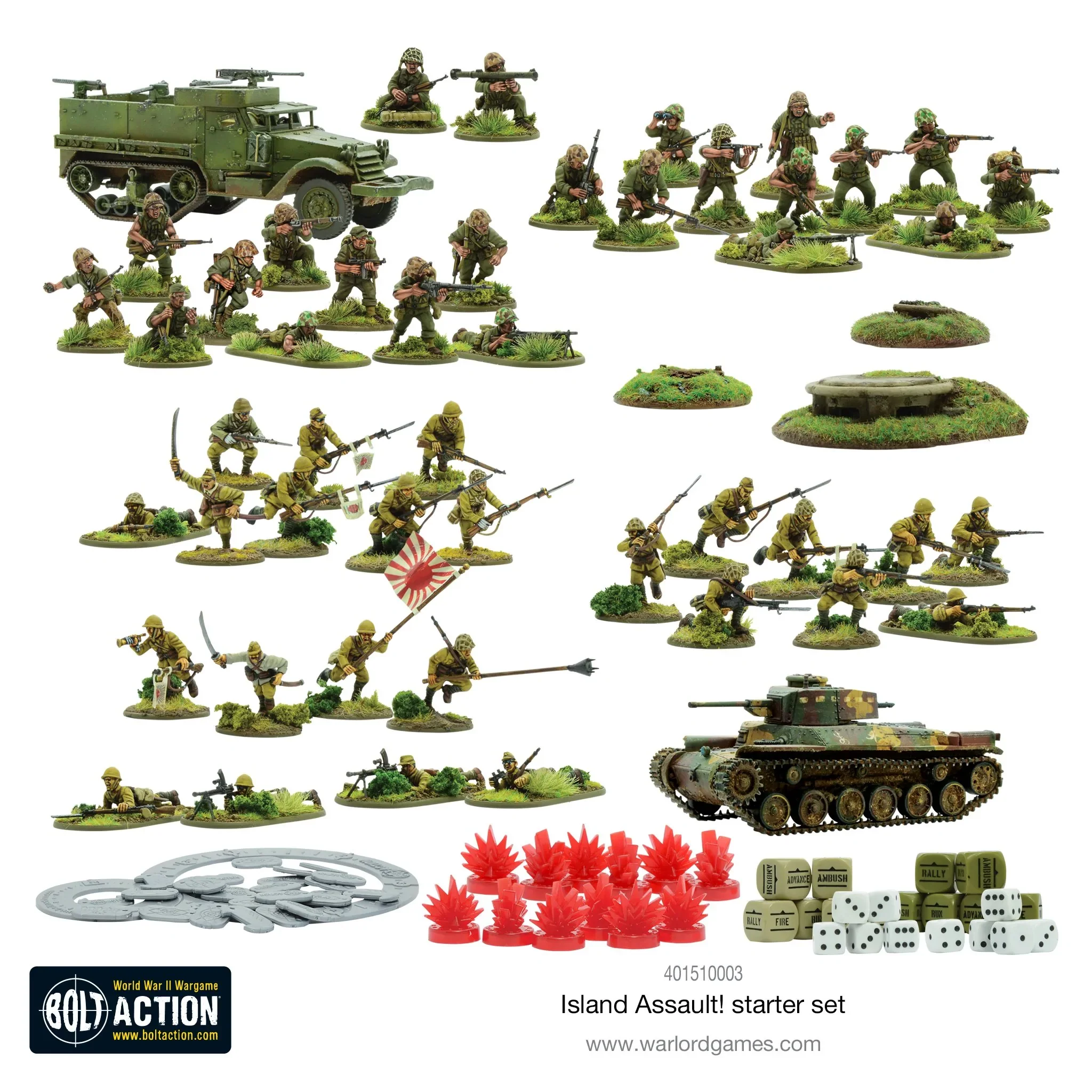 Island Assault! Bolt Action Starter Set - Image 3