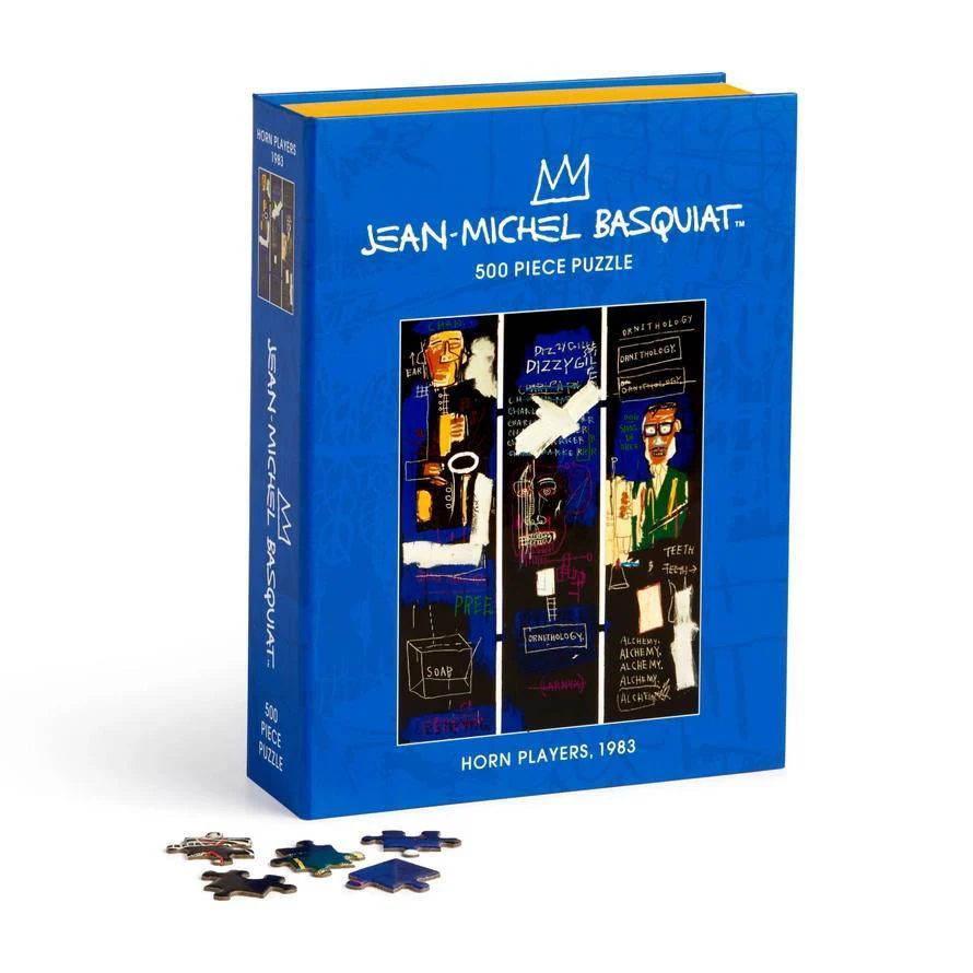 Jean - Michael Basquiat: Horn Players - 500 Piece Book Puzzle