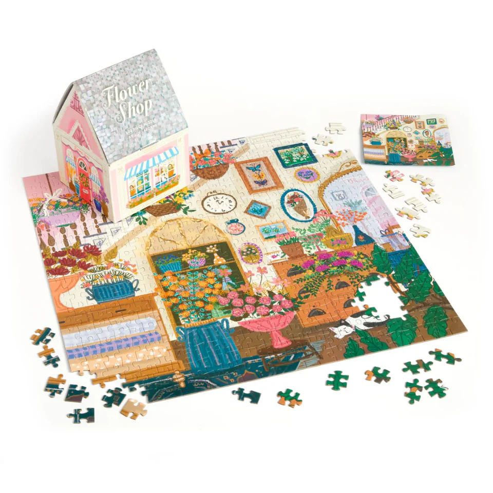Joy Laforme Flower Shop House Puzzle - 500 Pieces - Image 2