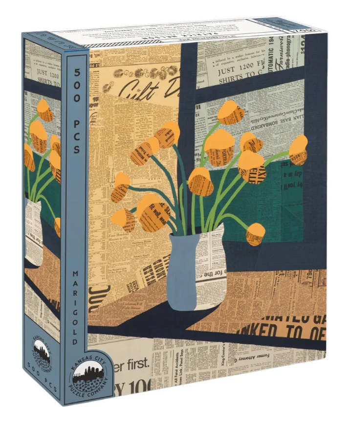 Kansas City Puzzle Company: Marigold - 500 Piece Puzzle