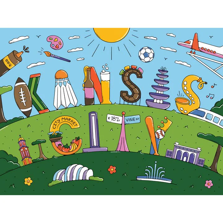 KC Labyrinth - Kansas City Puzzle - Sunny Day - Image 3
