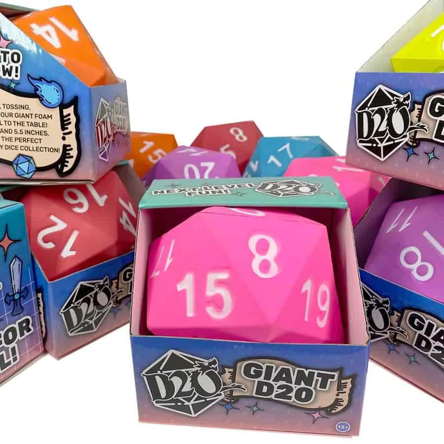 Kess: Foam D20 (Random Color)
