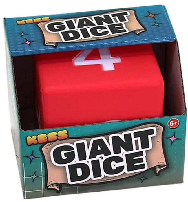 Kess: Giant Foam D6 Dice - Red