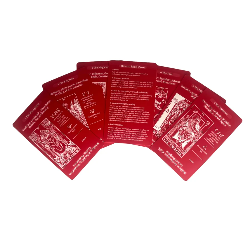 Keyword Tarot - Classic Tarot Design with Helpful Keywords - Image 2