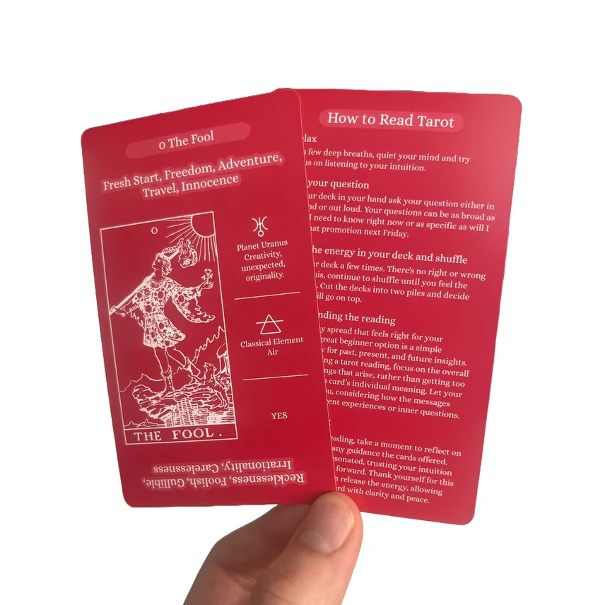 Keyword Tarot - Classic Tarot Design with Helpful Keywords - Image 4