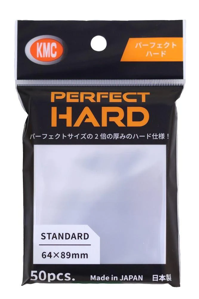 KMC Sleeves: Standard Perfect - Hard (50)