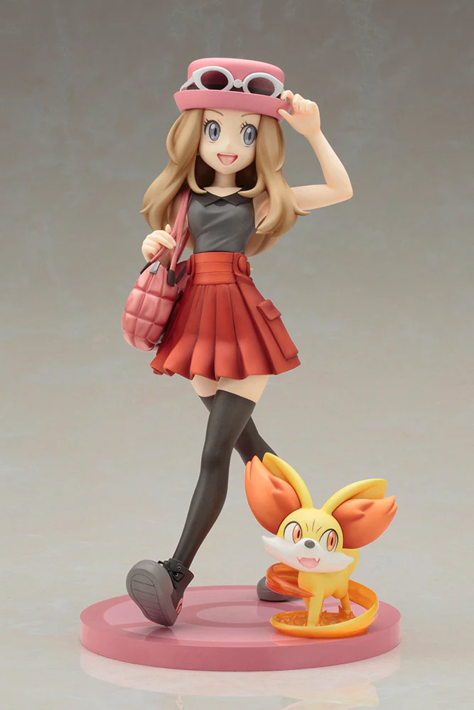 KotoBukiya: ArtFX J Statue - Pokemon - Serena with Fennekin - Image 2