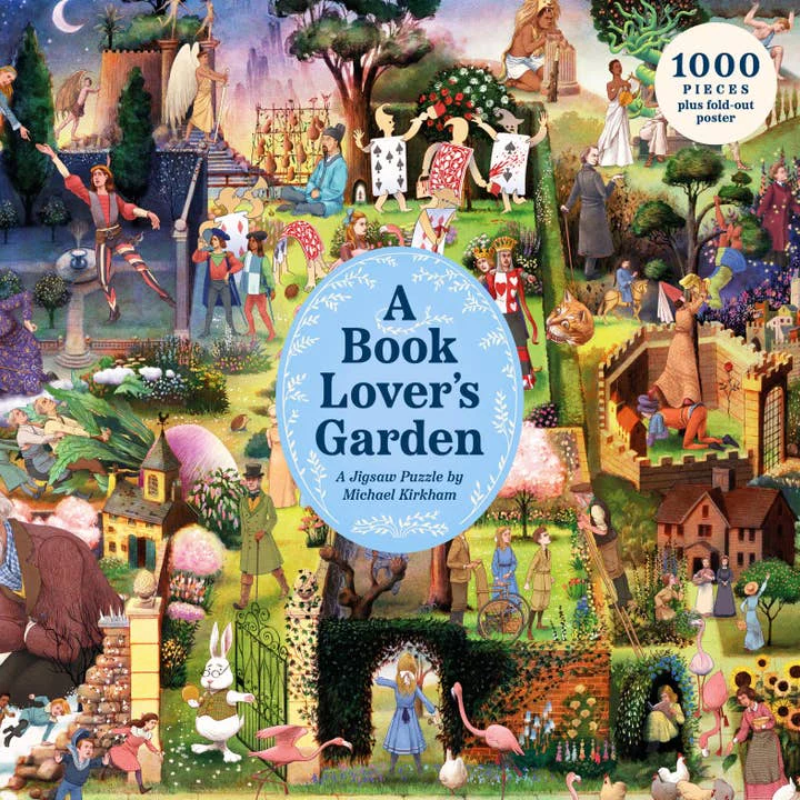 Laurence King: A Book Lover's Garden - 1000 Piece Puzzle - Image 4