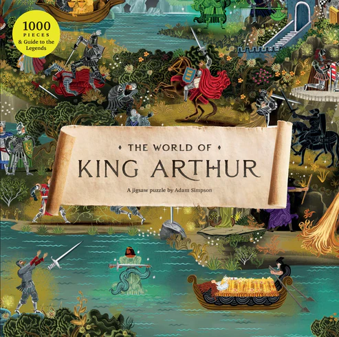Laurence King: The World of King Arthur - 1000 Piece Puzzle