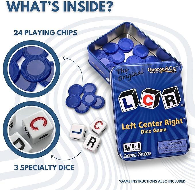 Left Center Right: Blue Tin - Image 2
